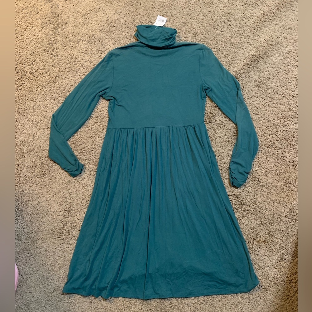 NWT Motherhood Maternity Turtleneck Babydoll Dress Small READ DESCRIPTION